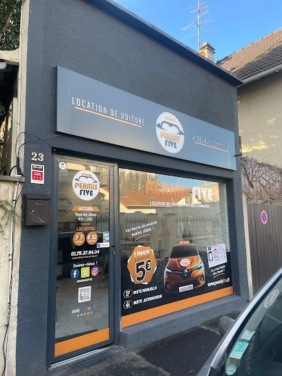 Permis Five - Villejuif (94) - Location de Voiture Auto Ecole Double Commande, Loueur de Voiture à Villejuif